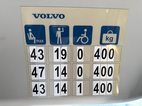 Volvo 8900. 12,2m. 20 enheter! 22 of 24