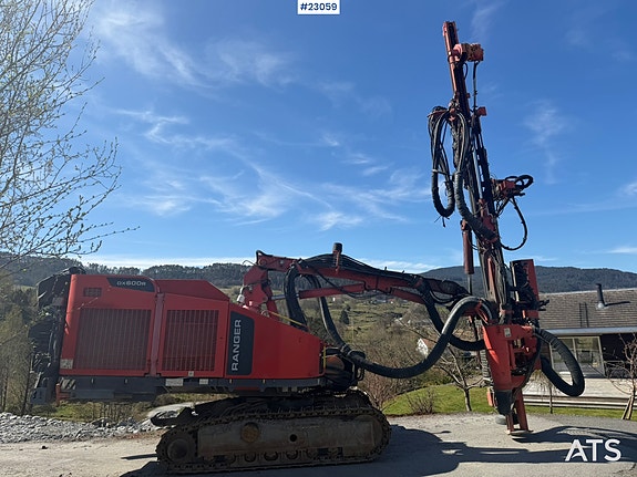 Sandvik DX600R borerigg m/HL650 hammer, gps og wather mist 9 of 30