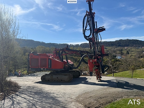 Sandvik DX600R borerigg m/HL650 hammer, gps og wather mist 5 of 30