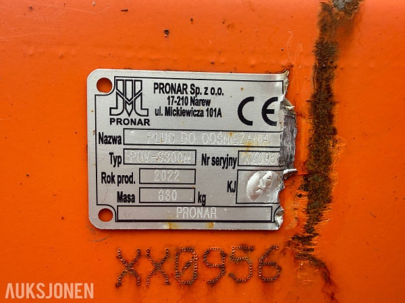 Pronar PUV 3300M V-PLOG 10 of 15