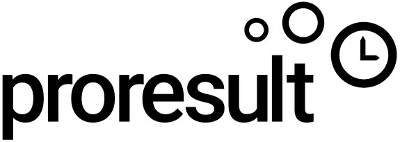 I dag er det 12 utviklere i Proresult, som alle jobber med å forbedre produktet vårt. logo