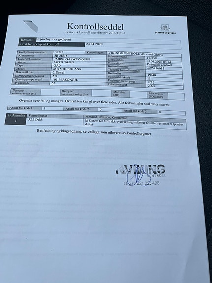 Mitsubishi ASX 11 of 12