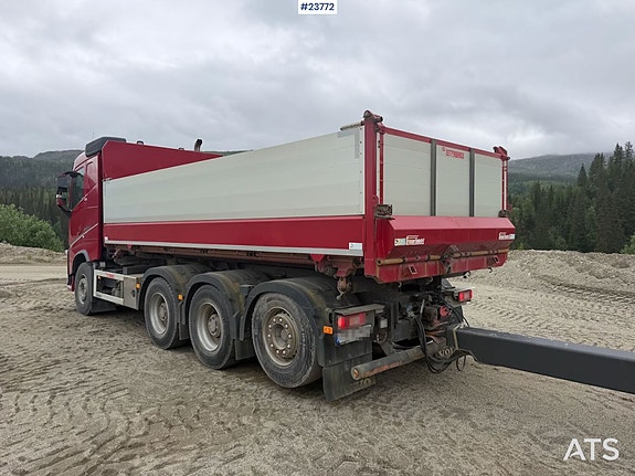 Volvo FH 540 8x4 tippbil m/ 2015 Kilafors 2 akslet henger. Lav km stand. SE VIDEO 4 of 5
