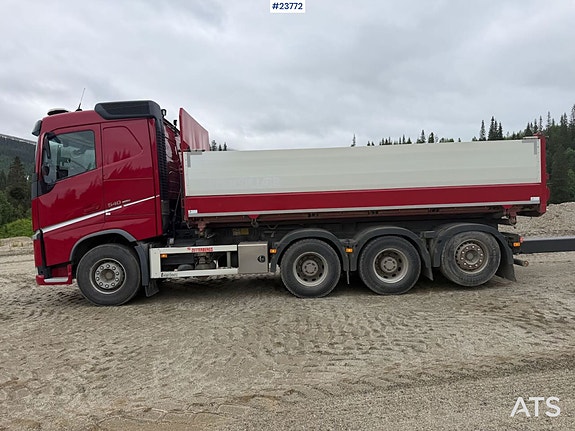 Volvo FH 540 8x4 tippbil m/ 2015 Kilafors 2 akslet henger. Lav km stand. SE VIDEO 3 of 5