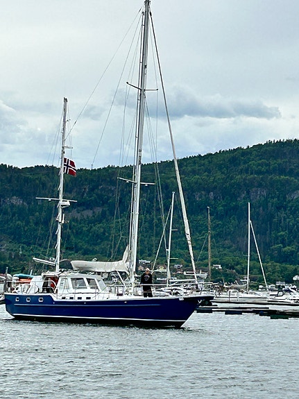 Bruce Roberts Mauritius 48ft seilbåt, bobåt. 20 of 30