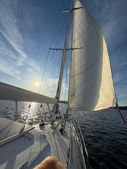 Bruce Roberts Mauritius 48ft seilbåt, bobåt. 15 of 30