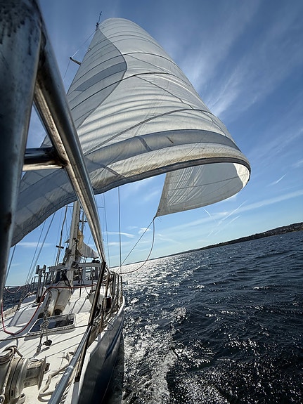 Bruce Roberts Mauritius 48ft seilbåt, bobåt. 16 of 30