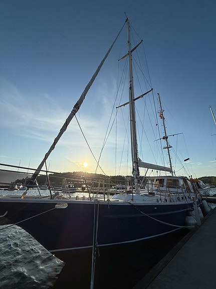 Bruce Roberts Mauritius 48ft seilbåt, bobåt. 17 of 30