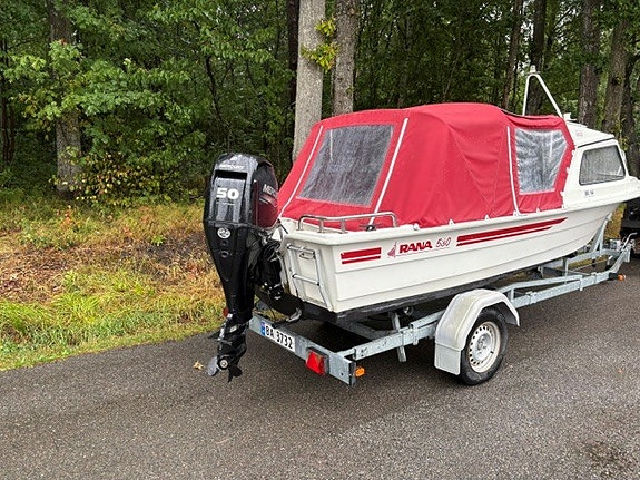 Rana 530 HT / Mercury 50  - 2019 mod og henger 2 of 12