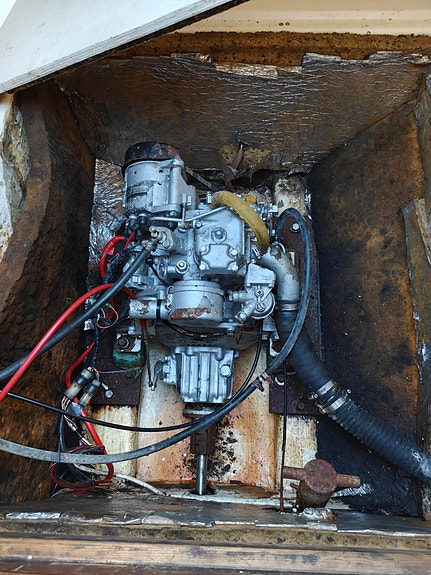Albin seglebåt ca 28 fot frå omlag 1980-Yanmar dieselmotor & overhalt rigg 12 of 15