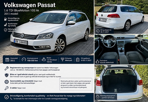 Volkswagen Passat 2 of 12