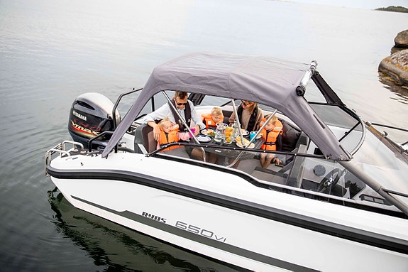 Ryds 650VI DC med Yamaha 150 hk - sporty og gjennomtenkt daycruiser 7 of 15