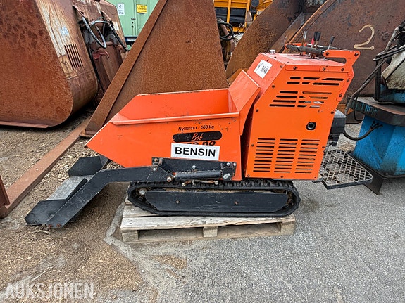 Andre MINIDUMPER – 500 KG NYTTELAST – BENSIN – BELTEGÅENDE 2 of 16