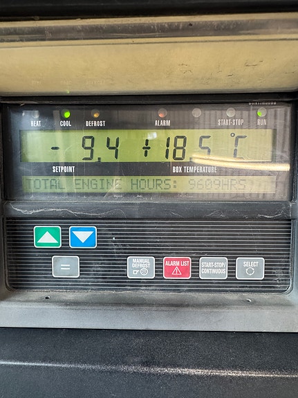 Ekeri stykkgodstrailer med Carrier 1800 singeltemp (9609 timer).  296 cm innvendig høyde! Vi tar service og ny EU før levering 8 of 8