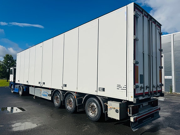 Ekeri stykkgodstrailer med Carrier 1800 singeltemp (9609 timer).  296 cm innvendig høyde! Vi tar service og ny EU før levering 2 of 8