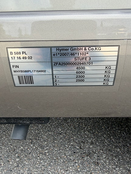 Hymer 588PL 16 of 30