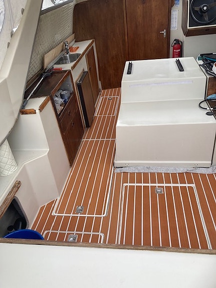 Saga 7000 50hk diesel 326 timer, 36v El Påhengsmotor med dynamic positioning 9 of 23