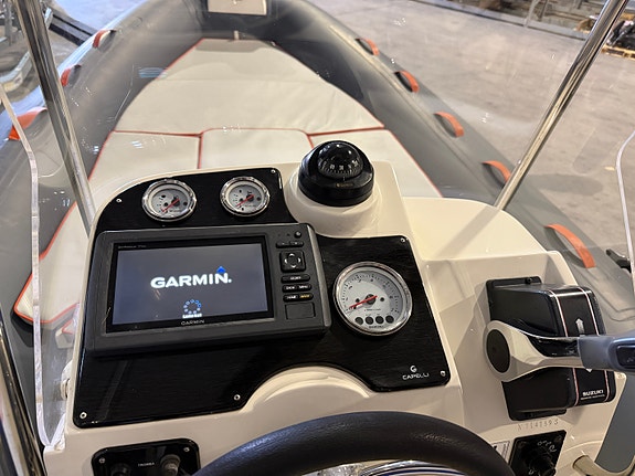 Capelli Tempest 600 m/Suzuki 140 og Brenderup Båthenger 6 of 14