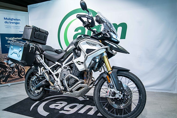Triumph Tiger 1200 Rally Pro med komplett veskesett, veltebøyler og GPS! **SERVICE / GARANTI** 3 of 5