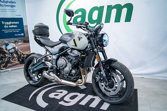 Triumph Trident 660 NYHET med quickshifter, cruisecontrol + varmeholker og salveske 2 of 5