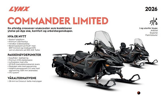 Lynx Commander LTD 900 ACE *MED PASSASJERSETE* 3 of 5