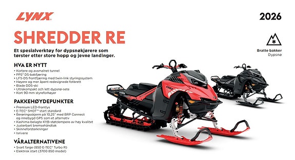 Lynx Shredder RE 600R E-TEC *VALUE SEEKER KAMPANJE* 7 of 9
