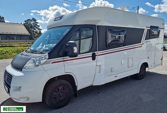 Hobby Siesta V65 GE Edition 2015 – Velholdt kvalitetsbobil med hengerfeste, aircondition, LED-TV, sykkelstativ og vinterhjul 2 of 30