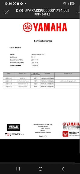 Yamaha MT-07 6 of 6