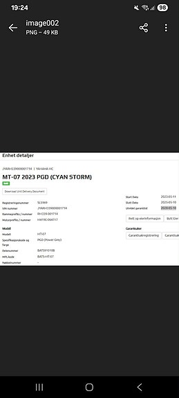 Yamaha MT-07 4 of 6