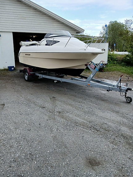 Quicksilver 510 Cruiser m/75 hk Mercury Optimax + Gaupen båthenger – 70 000 kr 6 of 6