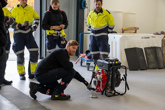 Undervisning pumper