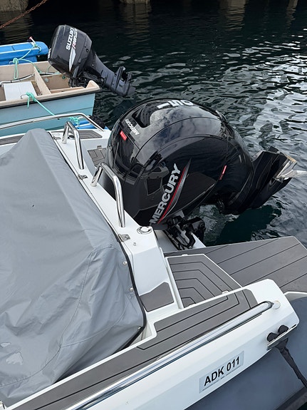 Nordkapp Airborne 6,3 Med 150HK Mercury selges med Båthenger 3 of 11