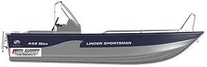 Linder 445 Sportsman Max uten motor. 9 of 9