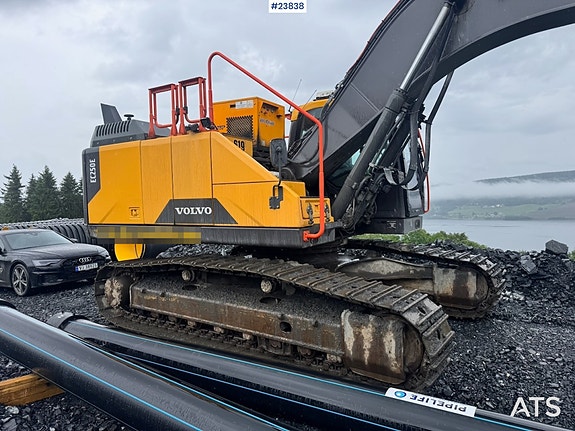 Volvo EC250EL Gravemaskin m/ Boretårn, GPS, Rototilt og 2 skuffer. SE VIDEO 13 of 30