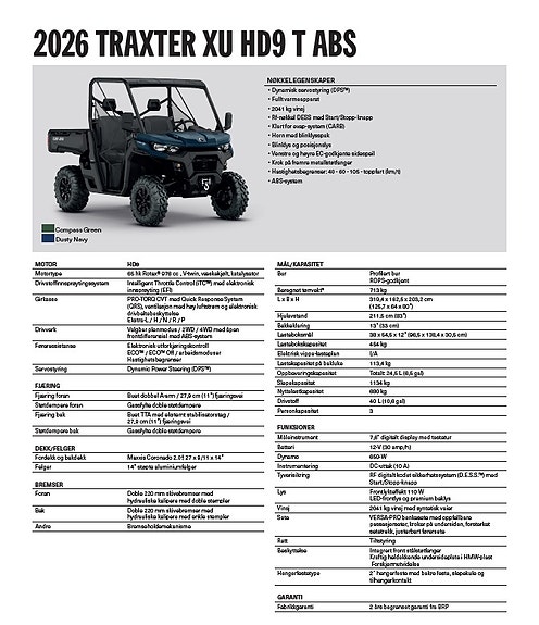 Can-Am Traxter HD9 XU 6 of 6