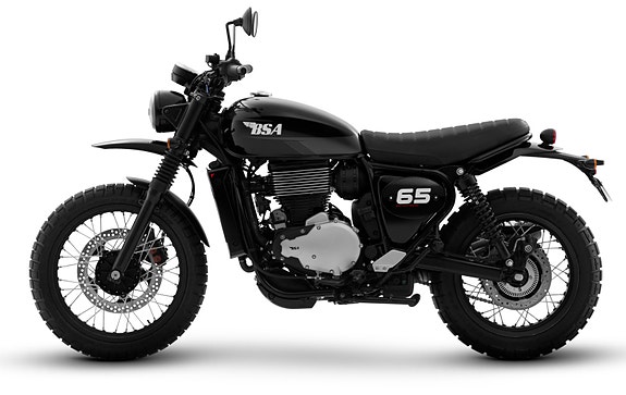 BSA Scrambler 650 Raven Black KAMPANJE *Nyhet 2026/5 år garan 30 of 30