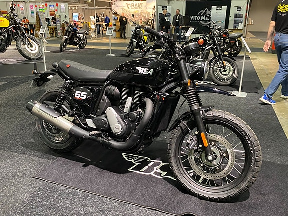 BSA Scrambler 650 Raven Black KAMPANJE *Nyhet 2026/5 år garan 3 of 30