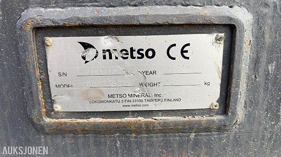 Metso Lokotrack LT106 mobilt knuseverk – CAT C7 – 7.691 motortimer 21 of 30