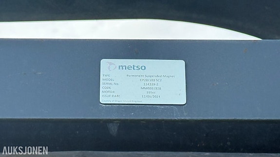 Metso Lokotrack LT106 mobilt knuseverk – CAT C7 – 7.691 motortimer 10 of 30