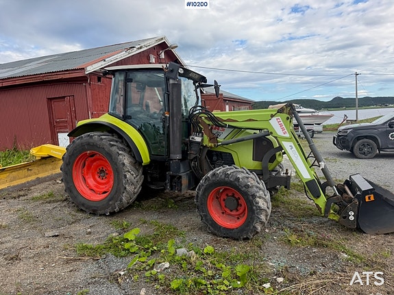 CLAAS Arion 410 4x4 med frontlaster 3 of 5