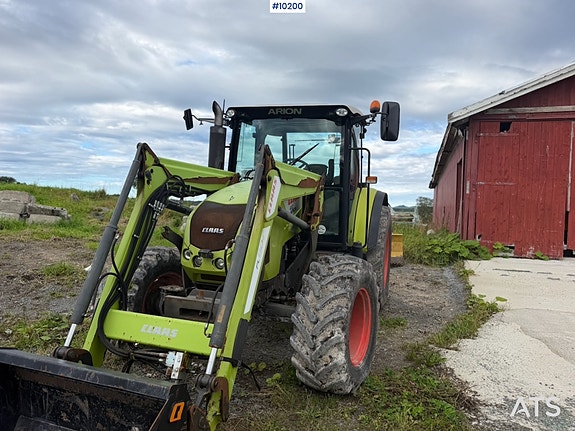 CLAAS Arion 410 4x4 med frontlaster 5 of 5