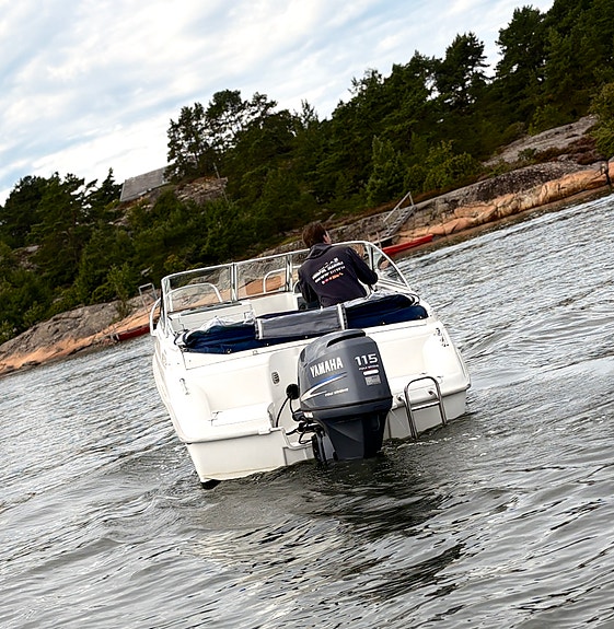 Finnmaster 5700 DC med Yamaha 115 hk | Kun 279 timer |  Servicehistorikk 10 of 24