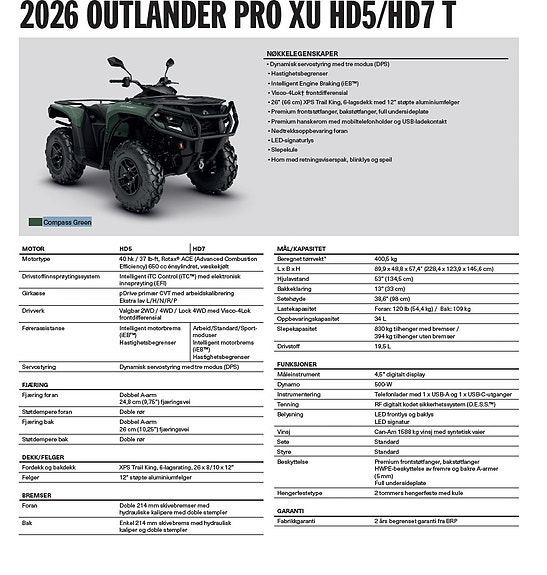 Can-Am Outlander PRO XU HD5 7 of 7