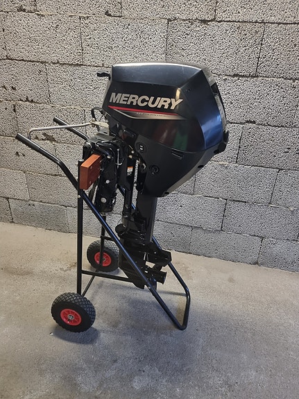 Mercury F20 ELPT, EL tilt, EL start, lang stamme, kun kjørt 23,5 timer 5 of 5