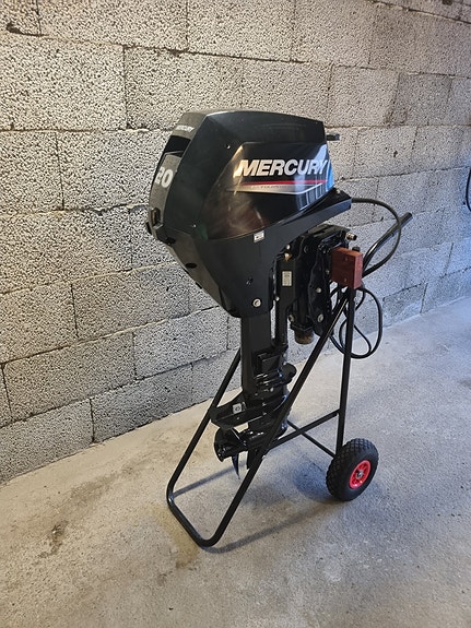 Mercury F20 ELPT, EL tilt, EL start, lang stamme, kun kjørt 23,5 timer 2 of 5