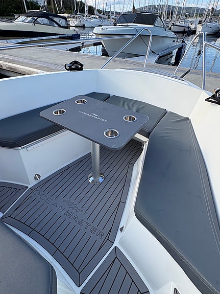 Meget velholdt OceanMaster - perfekt båt til hytte og fritid 4 of 8