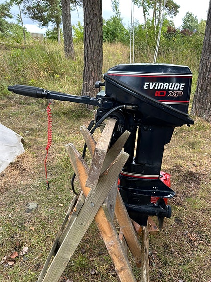 Evinrude 10 XP 2-takt m/lang stamme 2 of 8