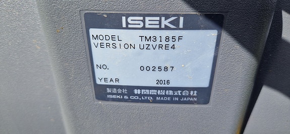 Iseki TM 3185F 21 of 26