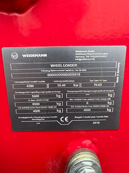Weidemann 4080 7 of 11