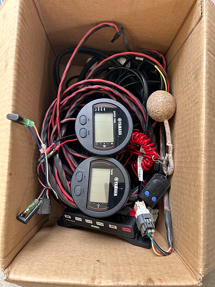 2017 Yamaha 70 Hk Komplett Motor-214 timer 11 of 12